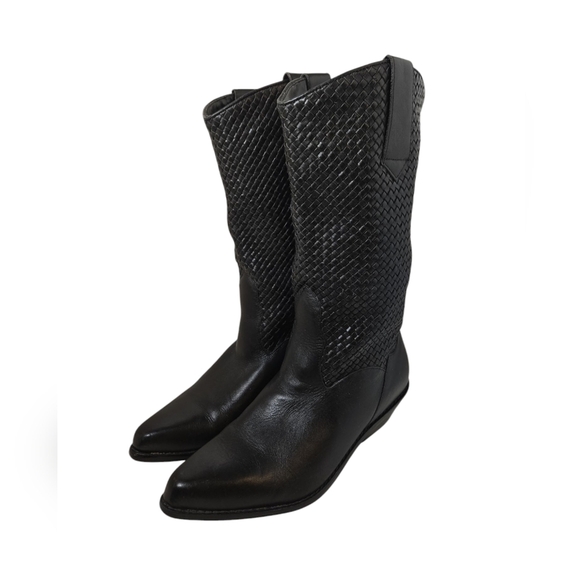 Dingo Leather Black Western boots Size 7.5 - Picture 2 of 7